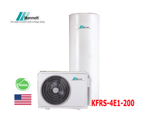 Máy bơm nhiệt 200L Mammoth KFRS-4E1-200